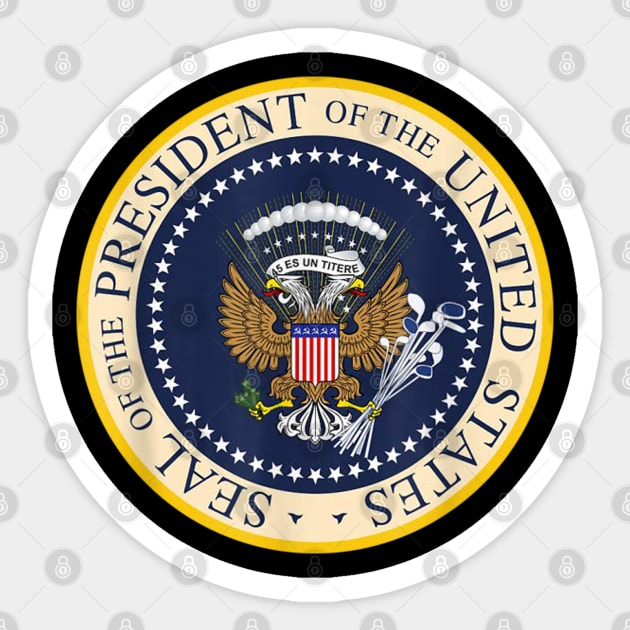 Fake Presidential Seal Sticker by giftideas